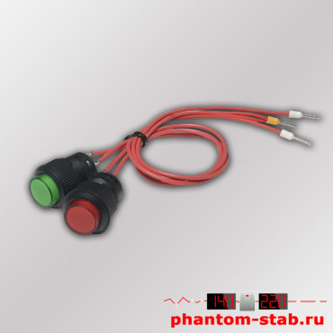 Сборка кнопки FSS-02k к регулятору мощности РМ-2н